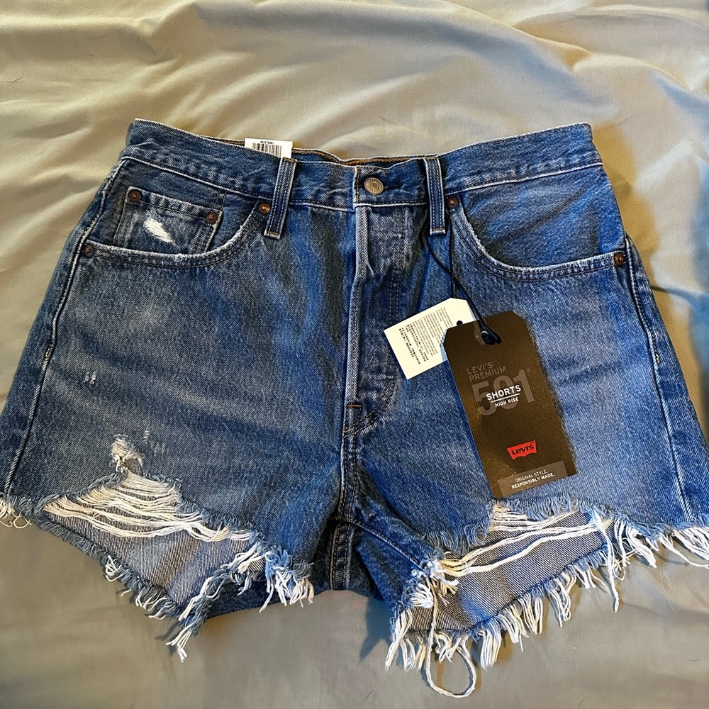 LEVI’S 501 HIGH RISE SHORTS